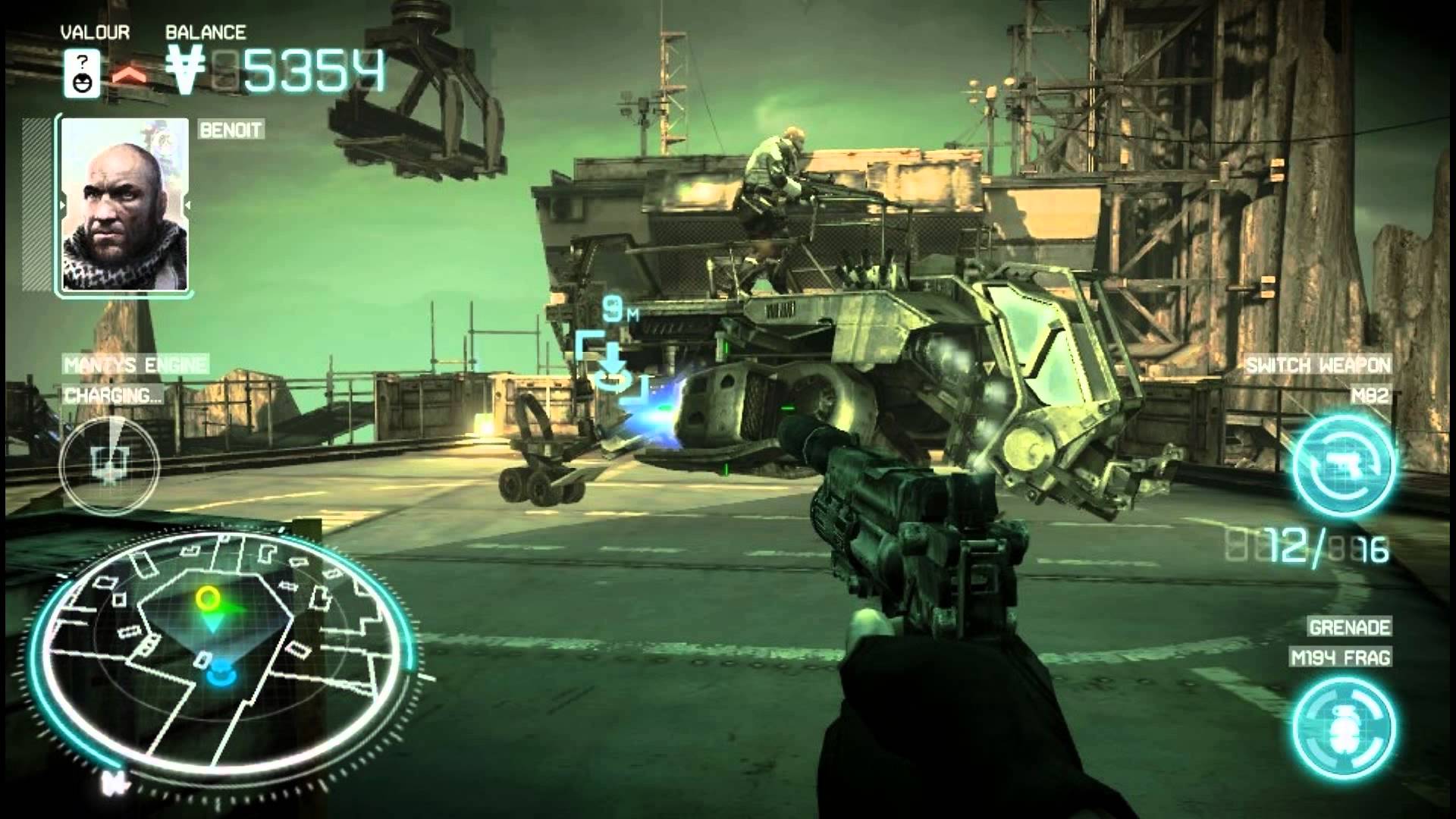 تفنگ و رابط کاربری بازی killzone: mercenary