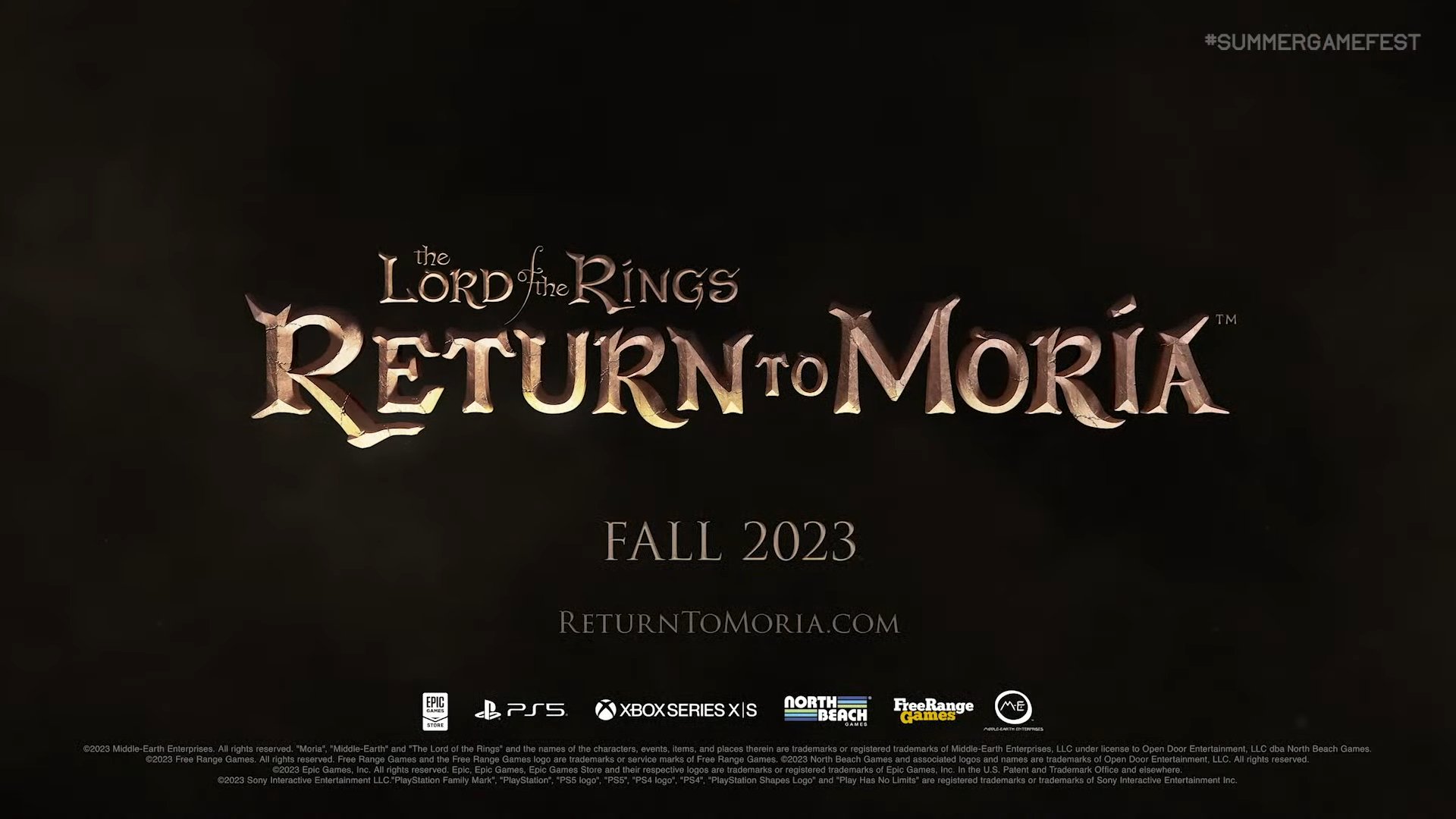 بازی Lord of the Rings: Return to Moria معرفی شد