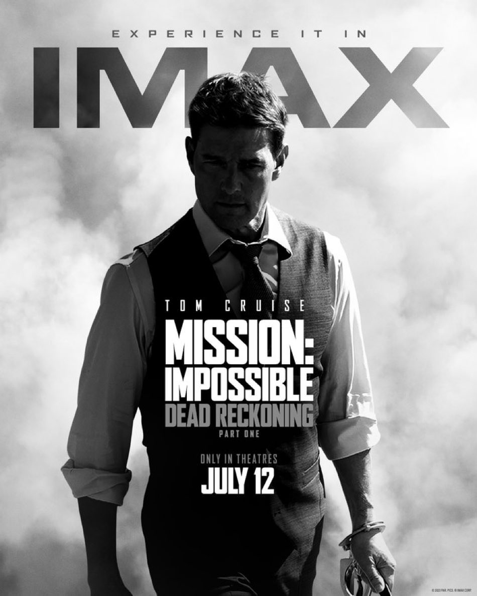 پوستر آیمکس فیلم Mission: Impossible Dead Reckoning