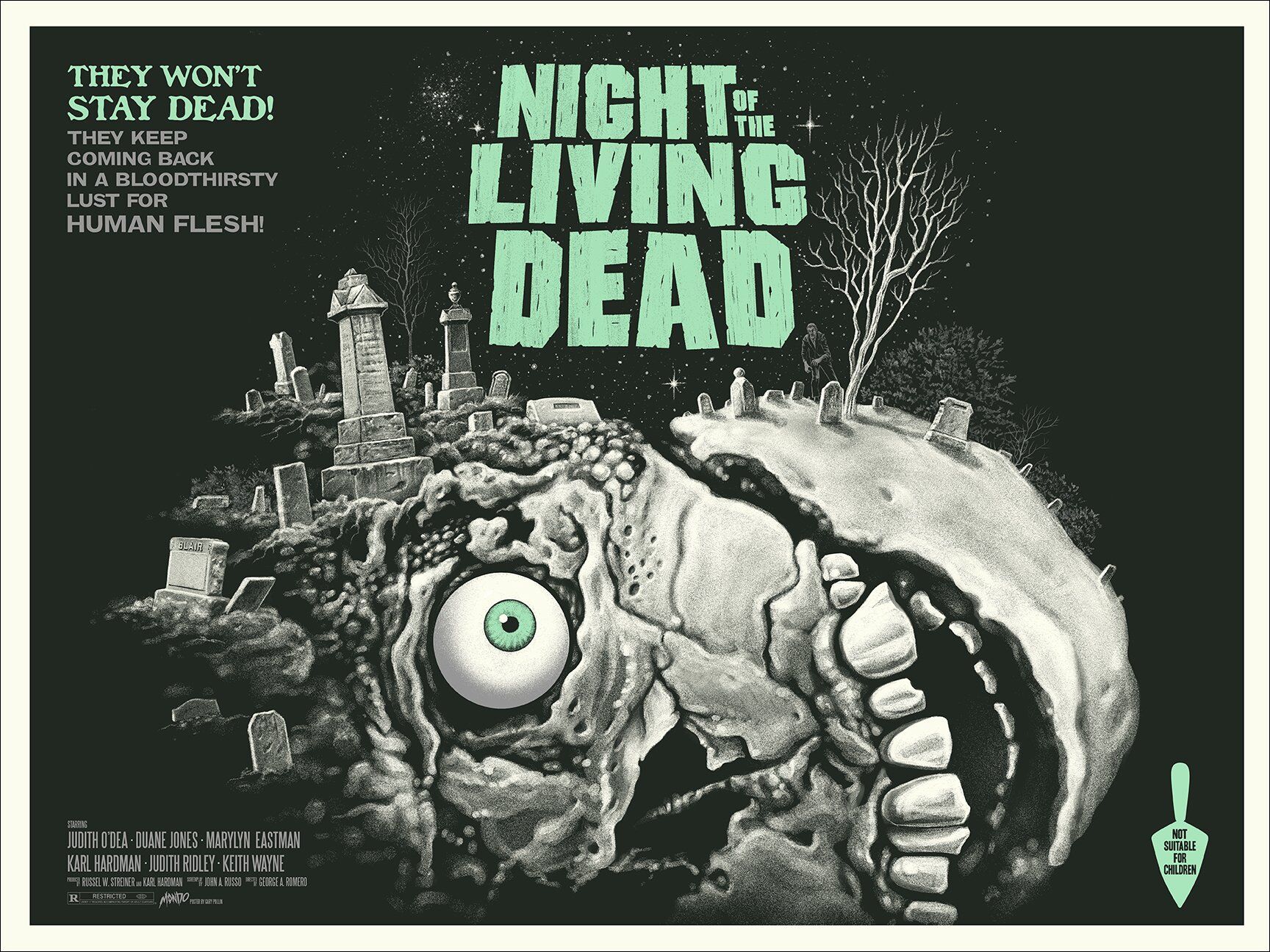 پوستر فیلم کلاسیک شب مردگان زنده