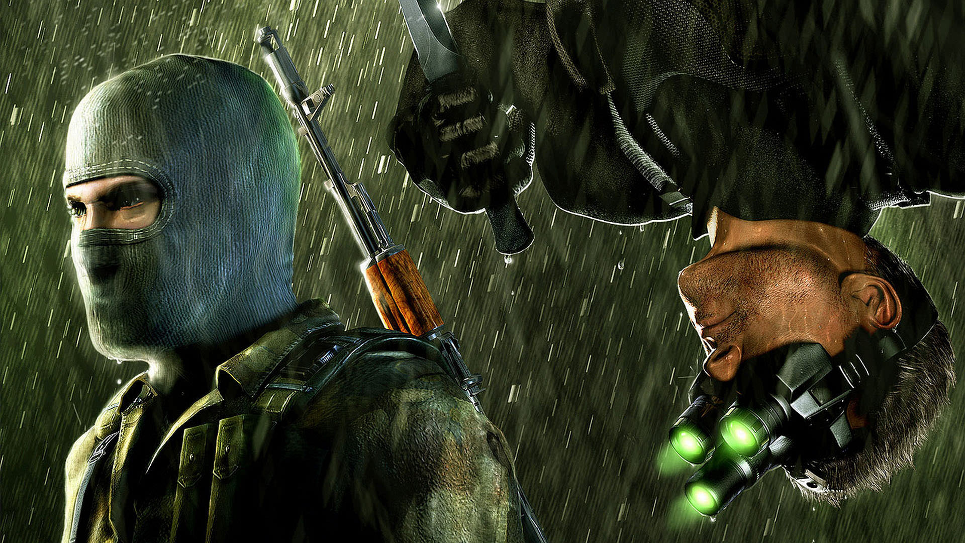 سم فیشر در پشت دشمن در بازی Splinter Cell: Chaos Theory
