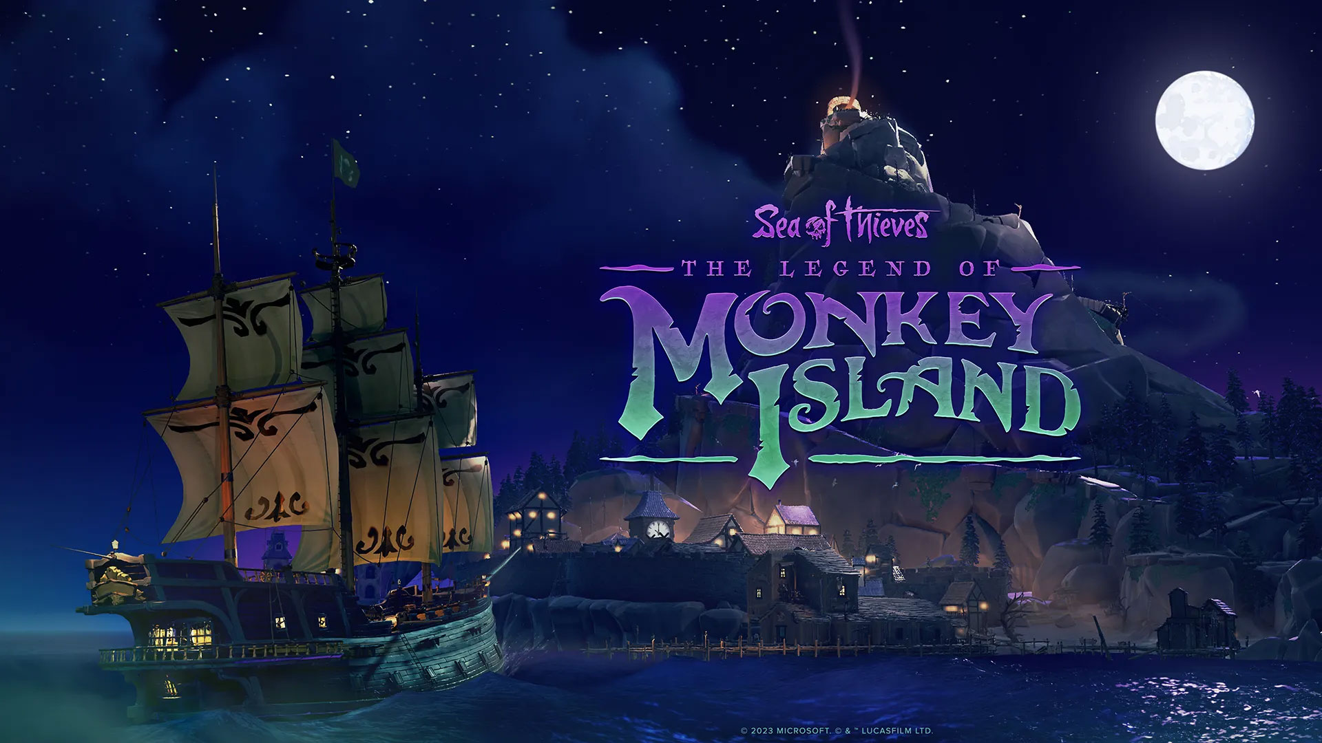 بسته الحاقی Sea of Thieves: The Legend of Monkey Island معرفی شد