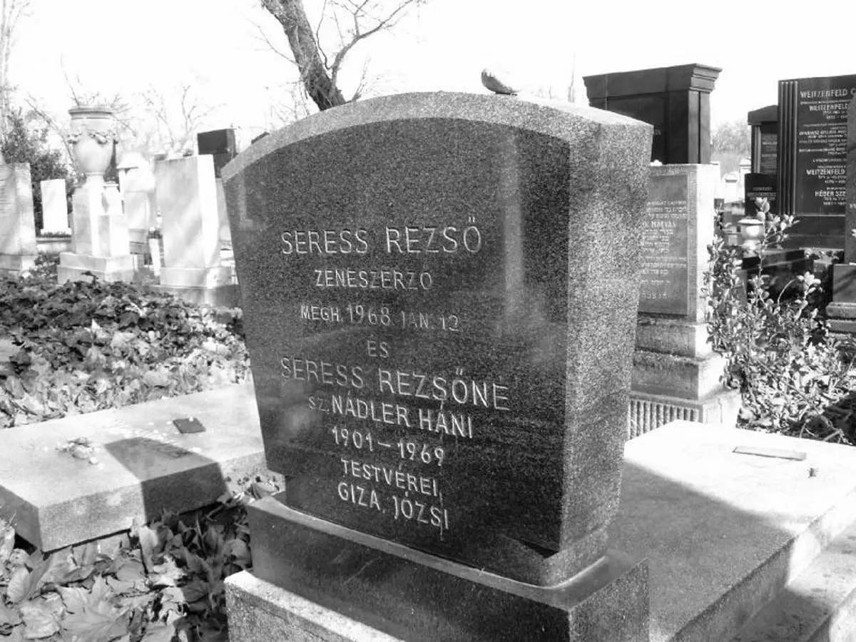 سنگ قبر سرس رزسو خالق ترانه یکشنبه غم انگیز