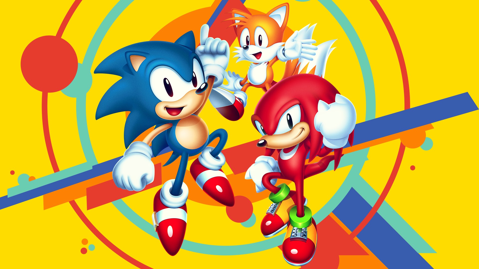 تصویر شخصیت‌های مختلف بازی Sonic Mania
