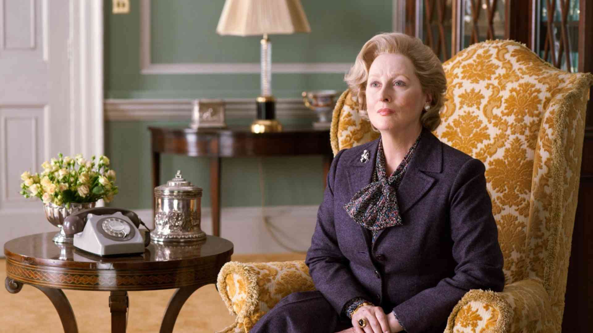 مریل استریپ در نقش اولین نخست‌وزیر بریتانیا در فیلم The Iron Lady