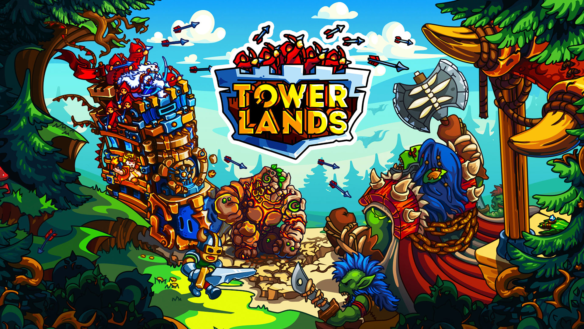 معرفی بازی موبایل Towerlands: Tower Defense TD | مدافعان قلمرو