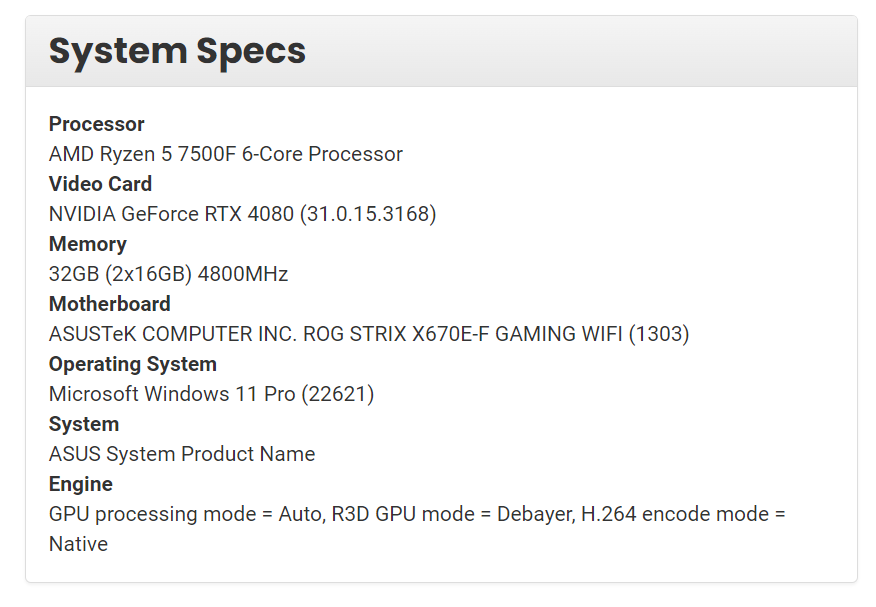 مشخصات پردازنده AMD Ryzen 5 7500F