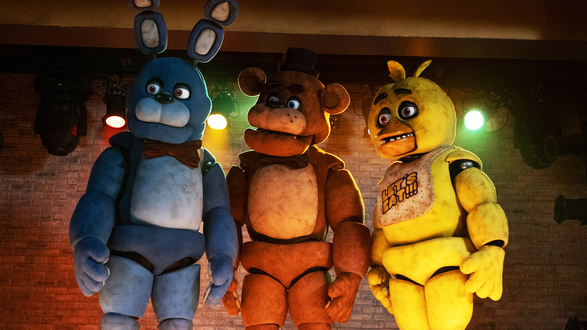 موجودات غول پیکر انیماترونیک در Five Nights at Freddy's