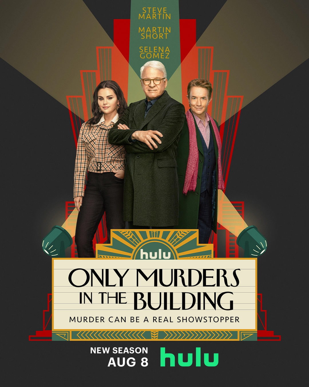 اولین پوستر فصل سوم سریال Only Murders in the Building