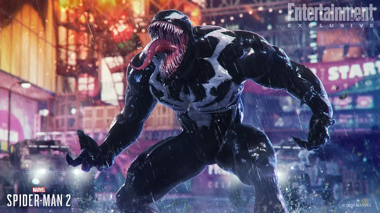 تصویرسازی از Venom در Marvel's Spider-Man 2