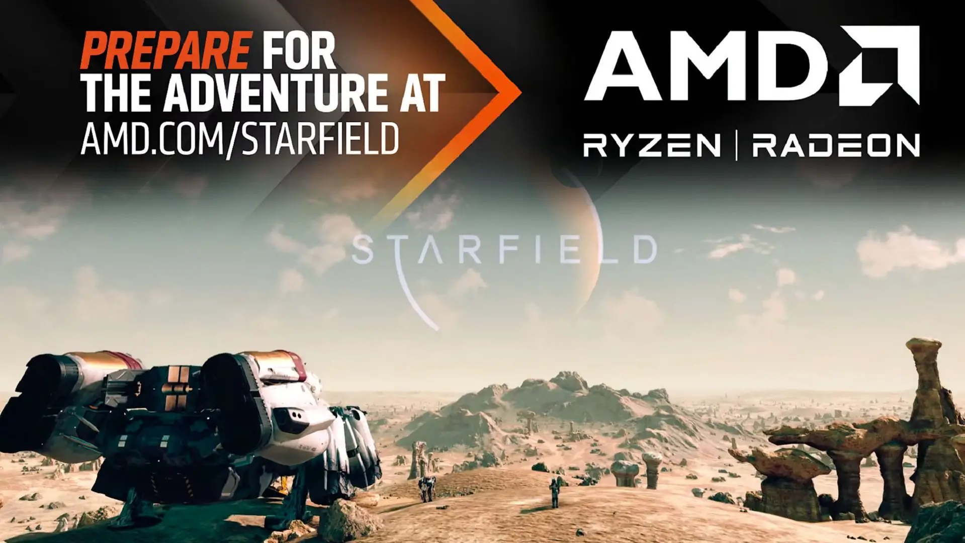 تاریخ آغاز عرضه باندل محصولات AMD با بازی Starfield 
