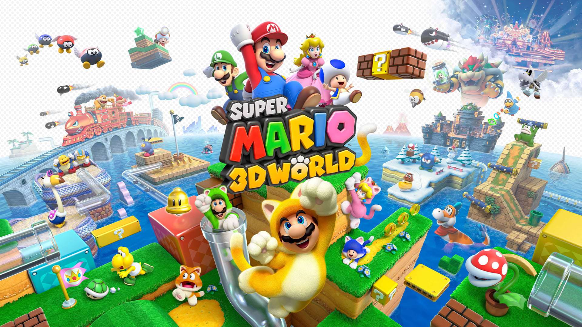 شخصیت‌های سری سوپر ماریو در بازی Super Mario 3D World
