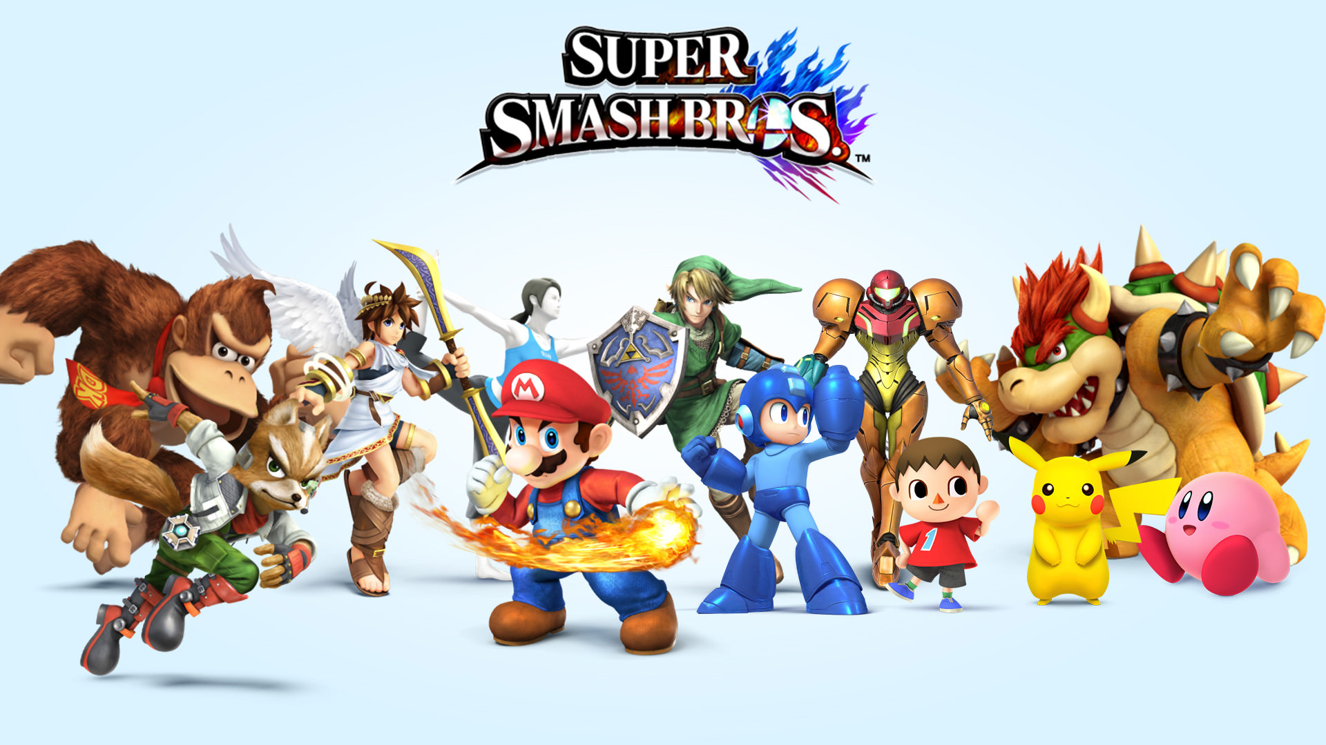 شخصیت‌های خلق شده توسط نینتندو در بازی Super Smash Bros