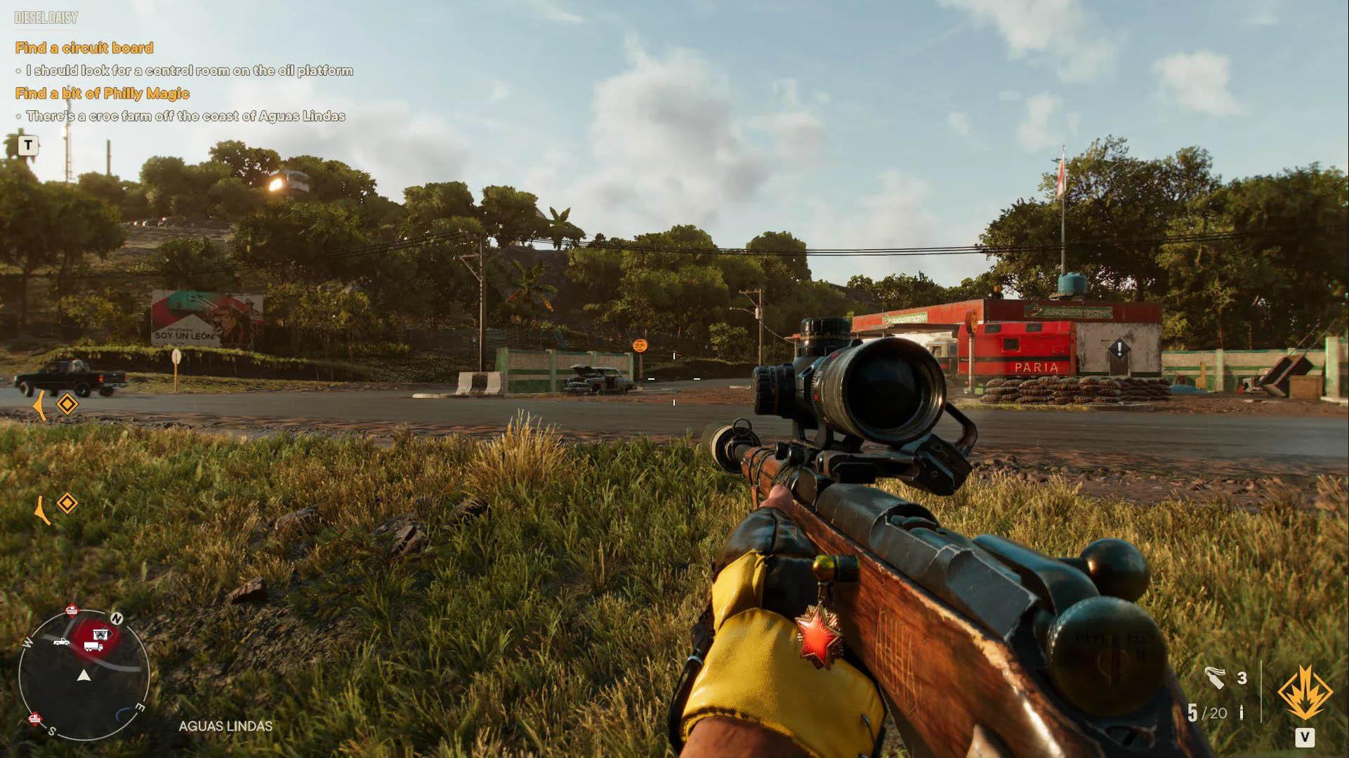 تک تیراندازی در بازی Far Cry 6
