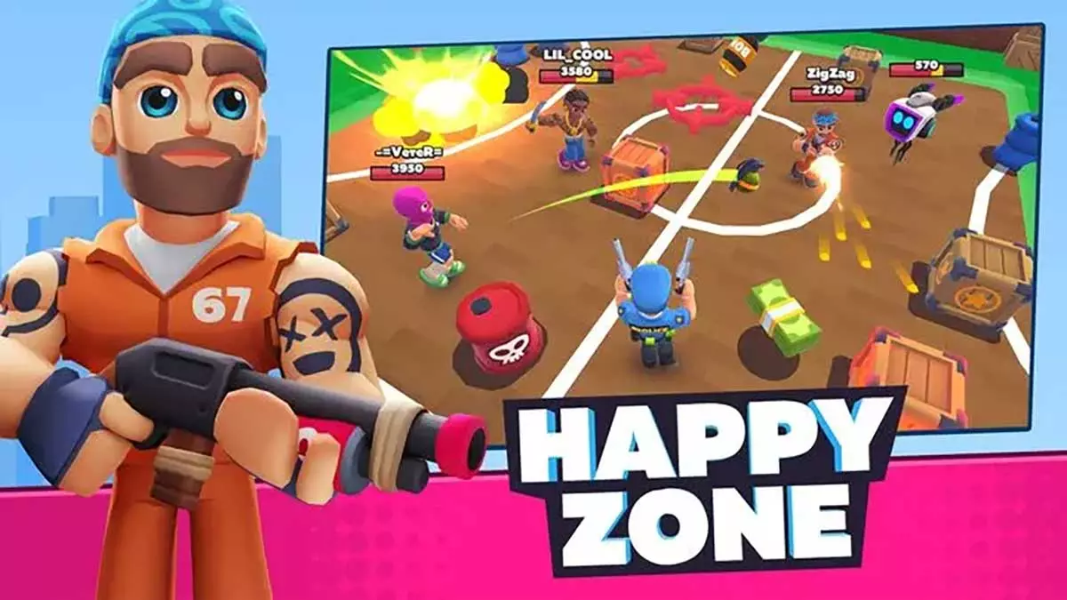 بازی بتل رویال Happy Zone