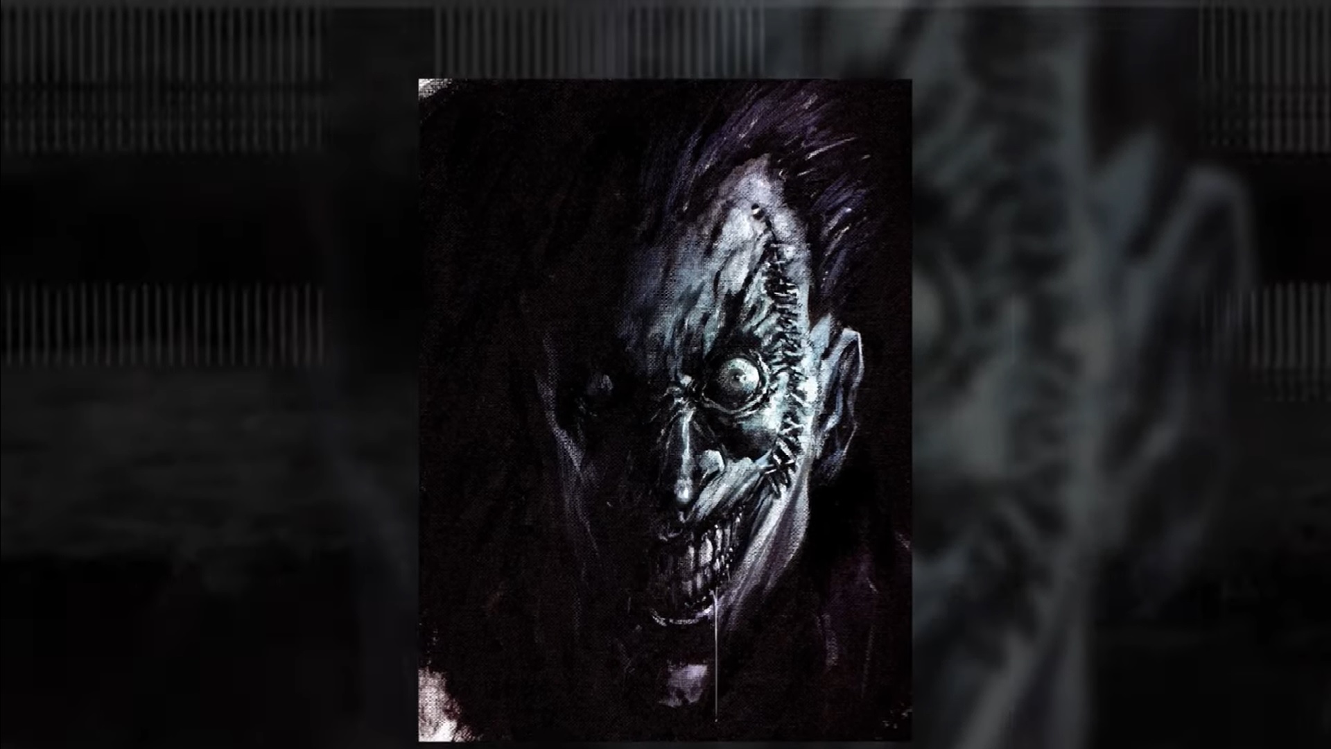 تصویری از ظاهر اولیه جوکر در بازی Batman: Arkham Asylum