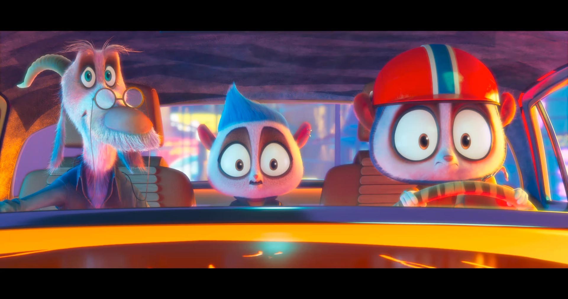 ژی و دوستان در انیمیشن رالی جاده ای