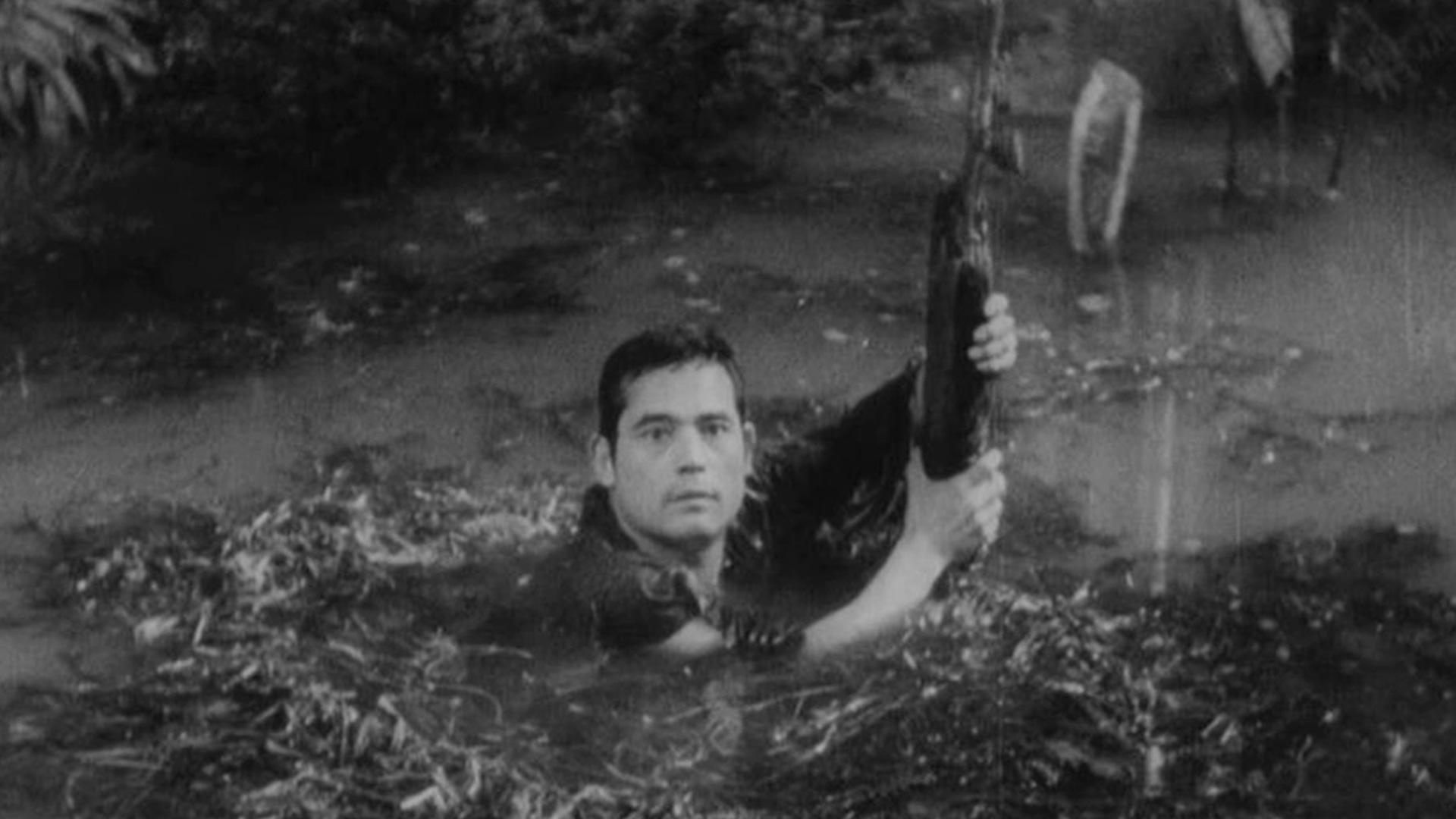 سانشیرو در آب در فیلم داستان جودو