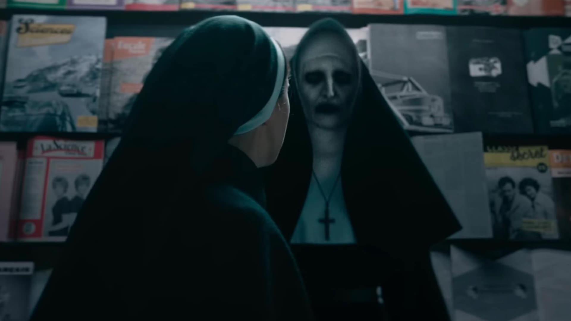 تقابل خواهر آیرین با راهبه شیطانی در فیلم The Nun 2 