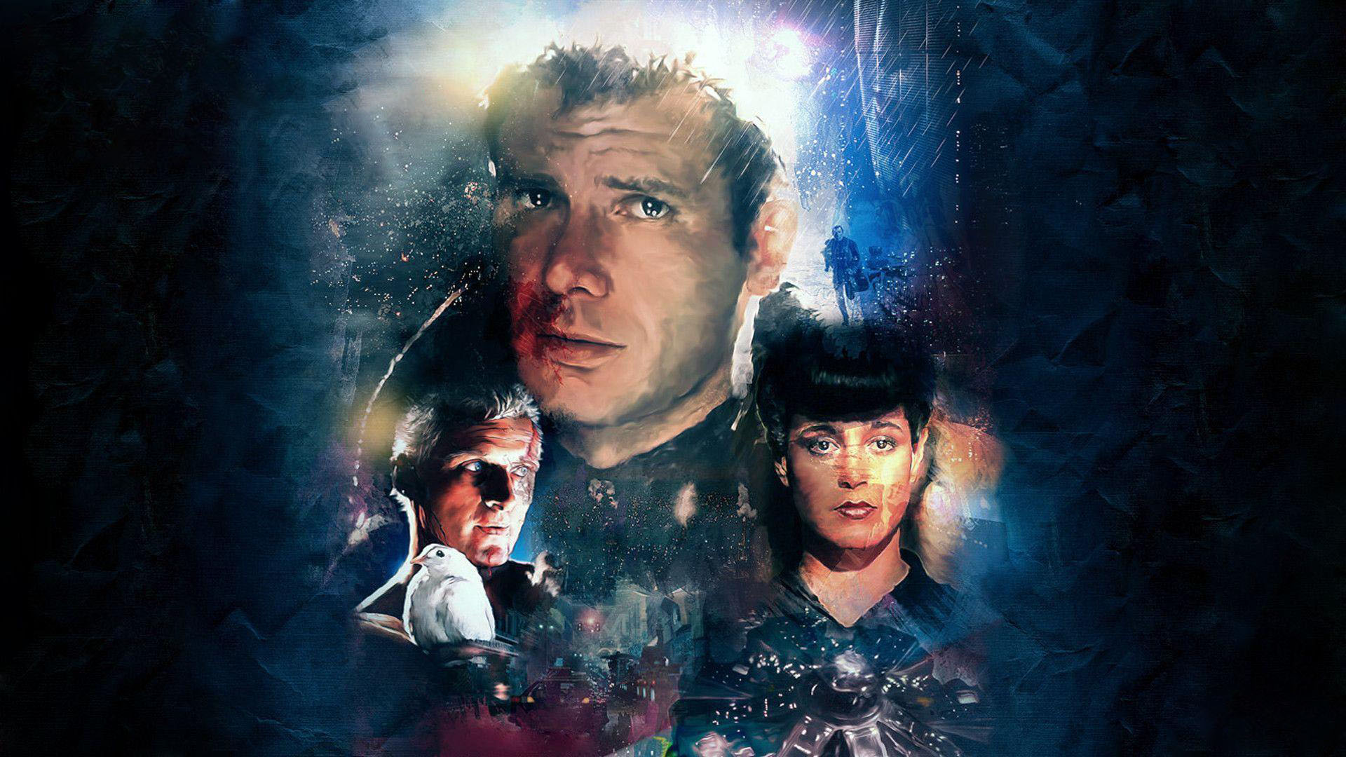 هریسون فورد در پوستر فیلم Blade Runner