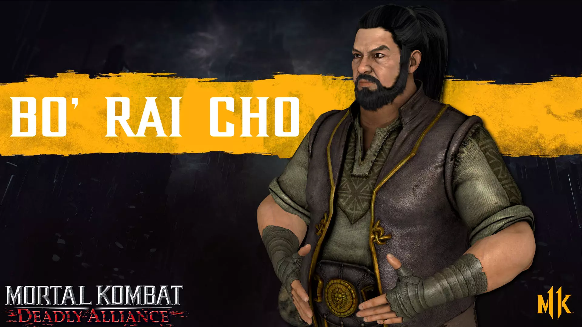 کاور شخصیت بو رای چو در مجموعه Mortal Kombat