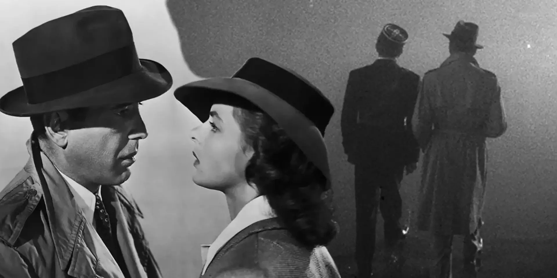 اینگرید برگمن و همفری بوگارت در فیلم Casablanca