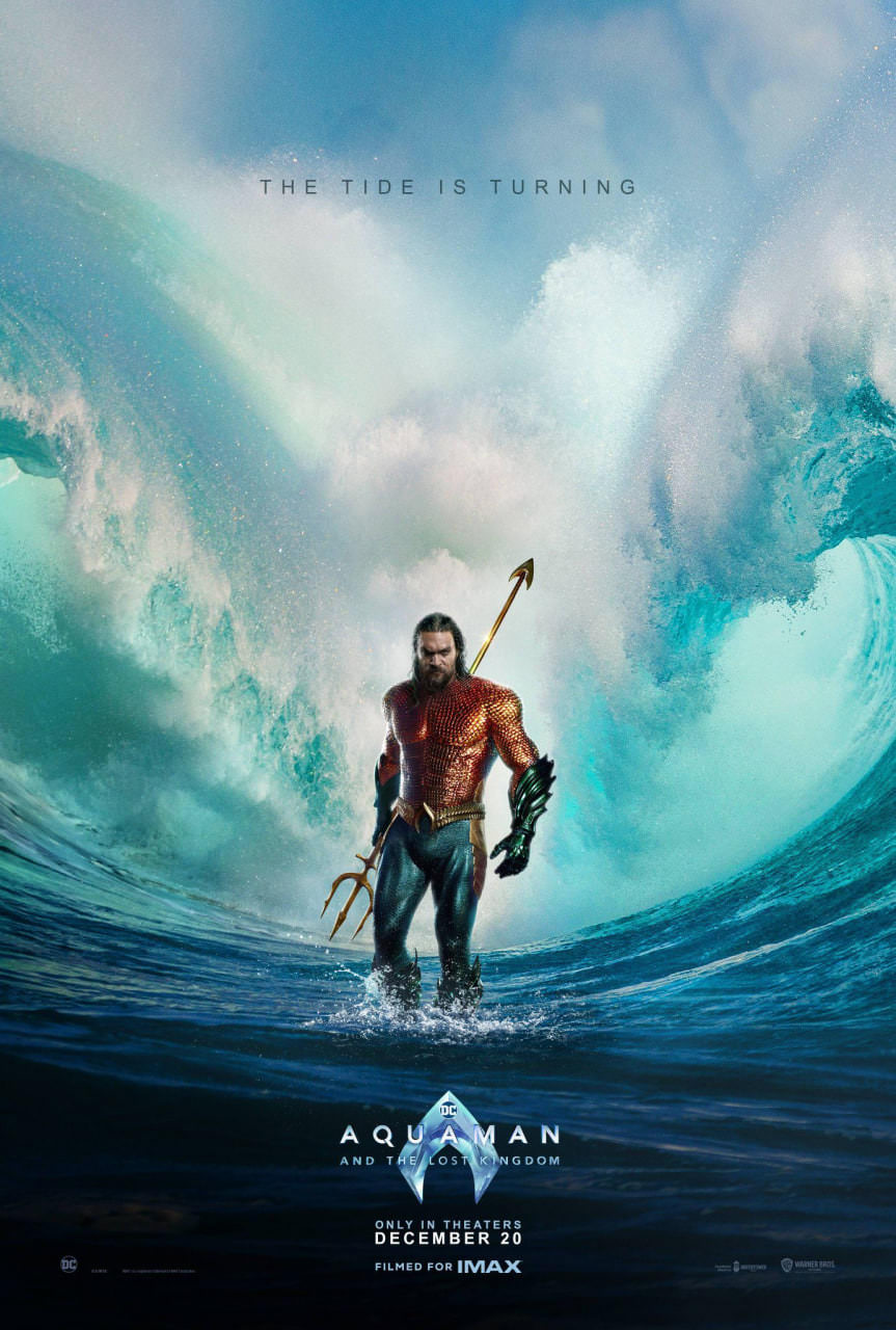 اولین پوستر فیلم Aquaman and the Lost Kingdom