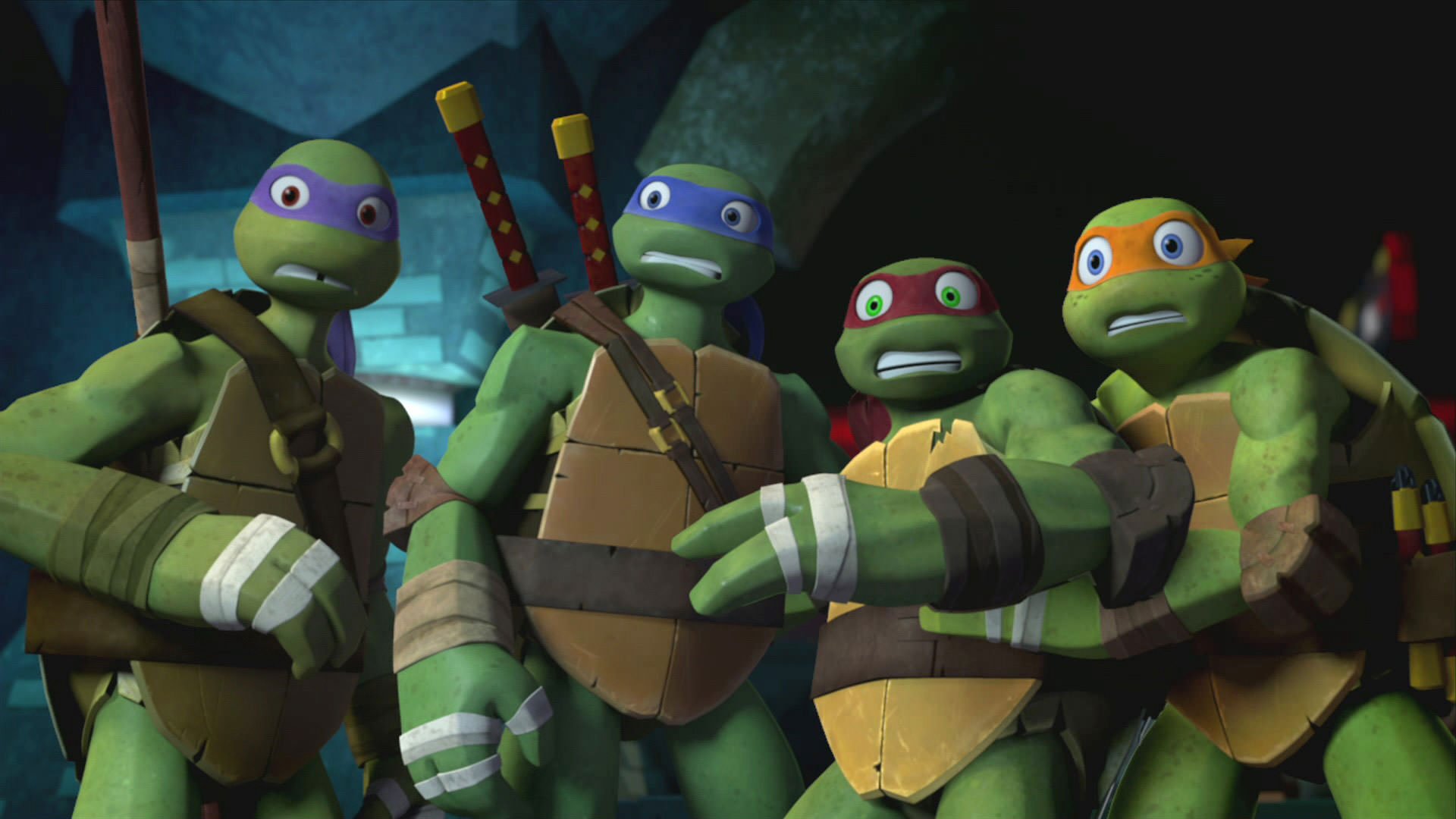لاکپشت‌های نینجا در سریال سال ۲۰۱۲ شبکه‌ی نیکلودئون