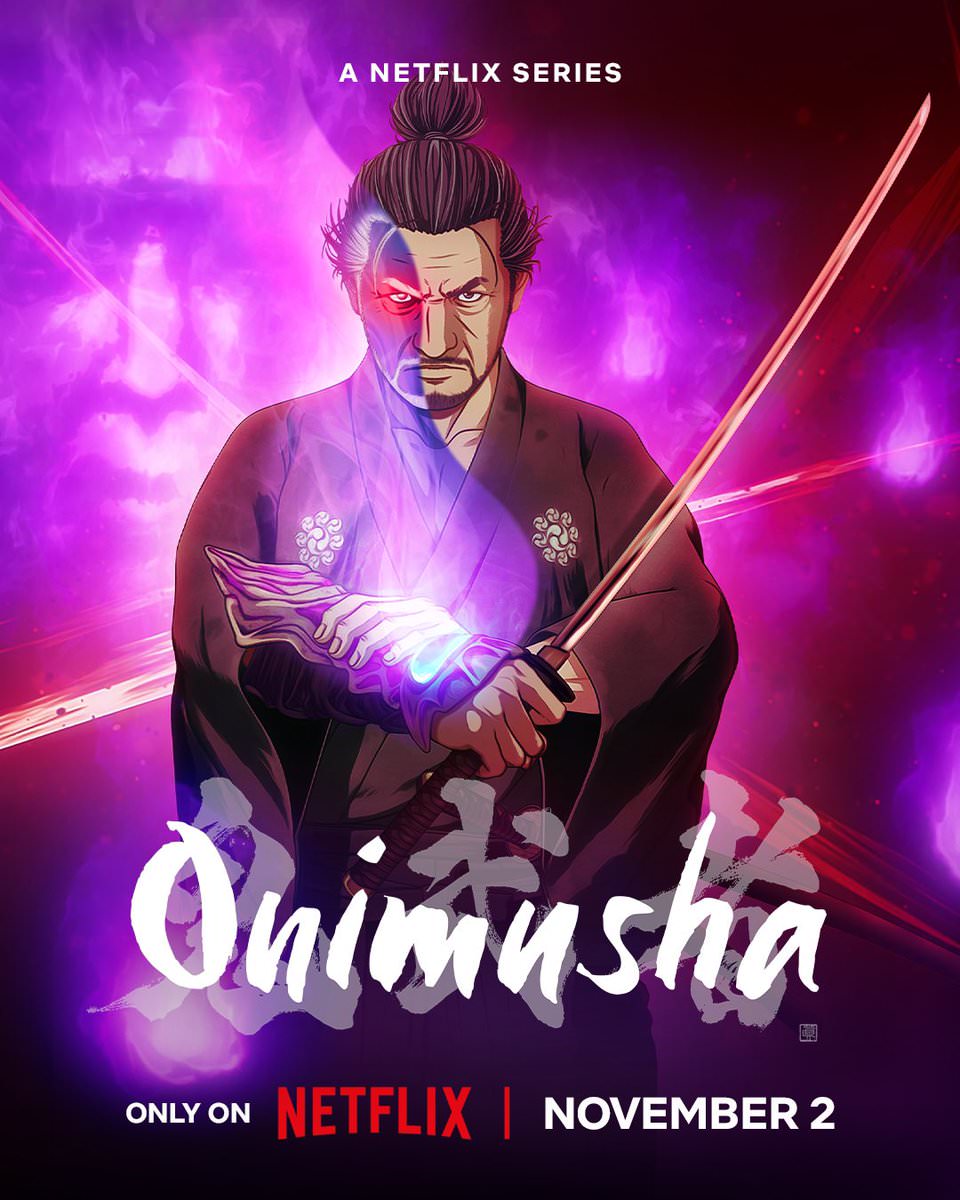 اولین پوستر انیمه Onimusha 