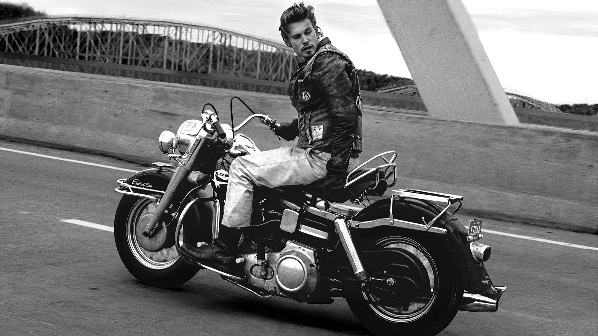 موتورسواری آستین باتلر در نخستین تصویر فیلم The Bikeriders