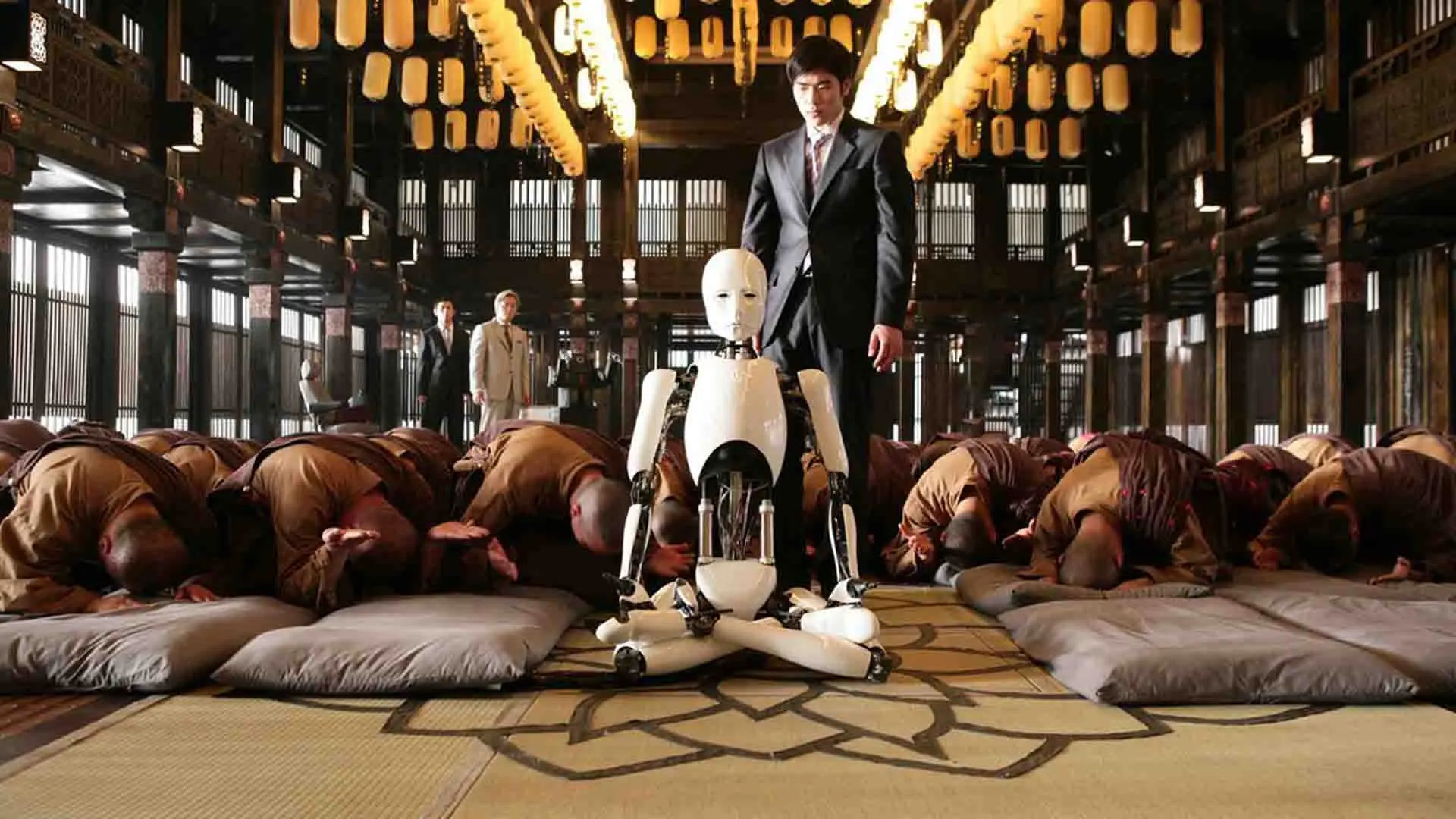 مردانی در فیلم Doomsday Book به یه ربات سجده کرده‌اند