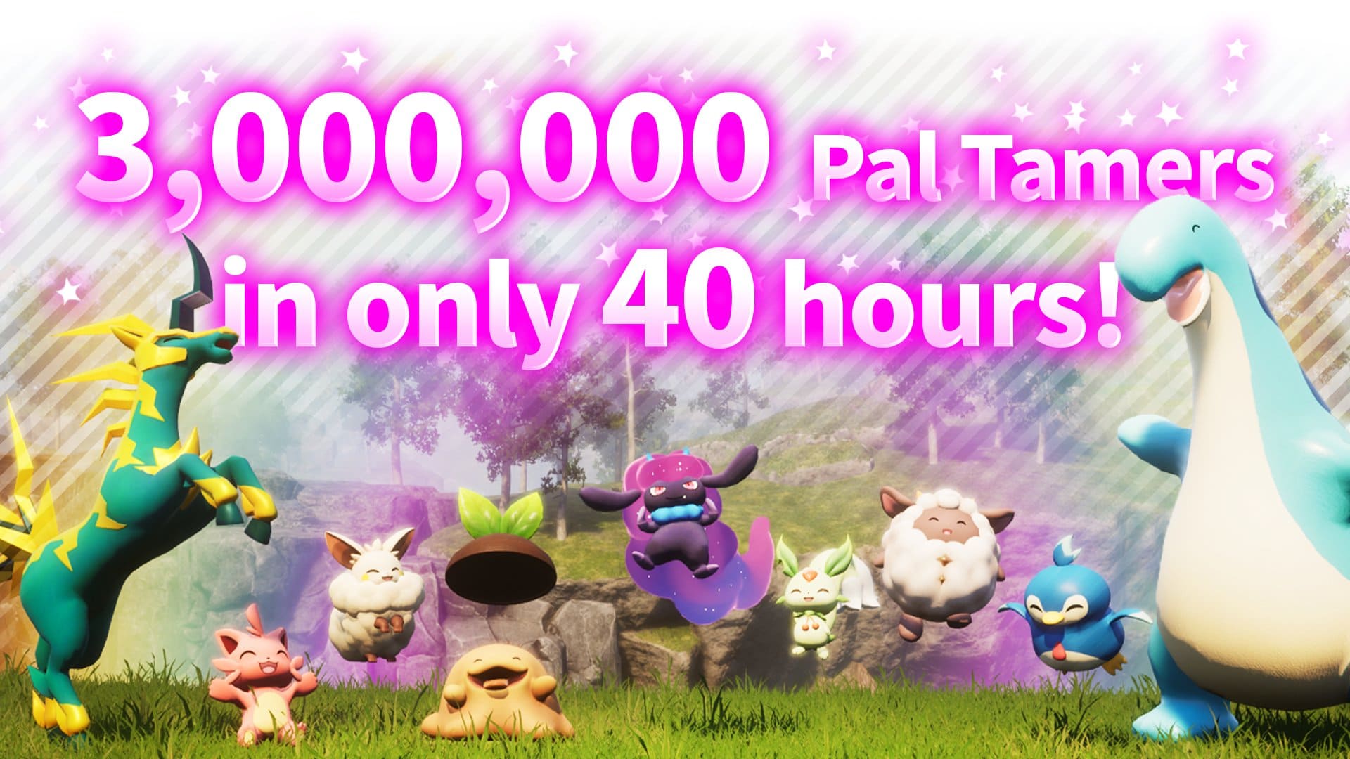 فروش ۳ میلیونی بازی Palworld در ۴۰ ساعت