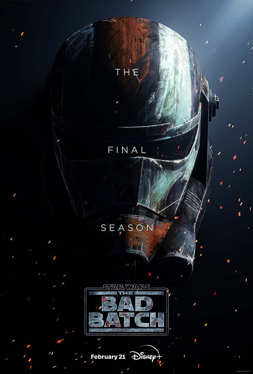 اولین پوستر فصل سوم و پایانی انیمیشن Star Wars: The Bad Batch