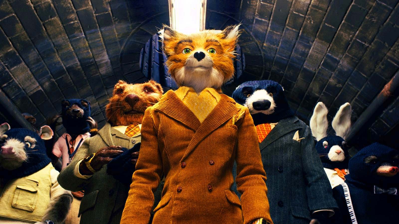 آقای روباه شگفت انگیز و دوستانش با نقاب