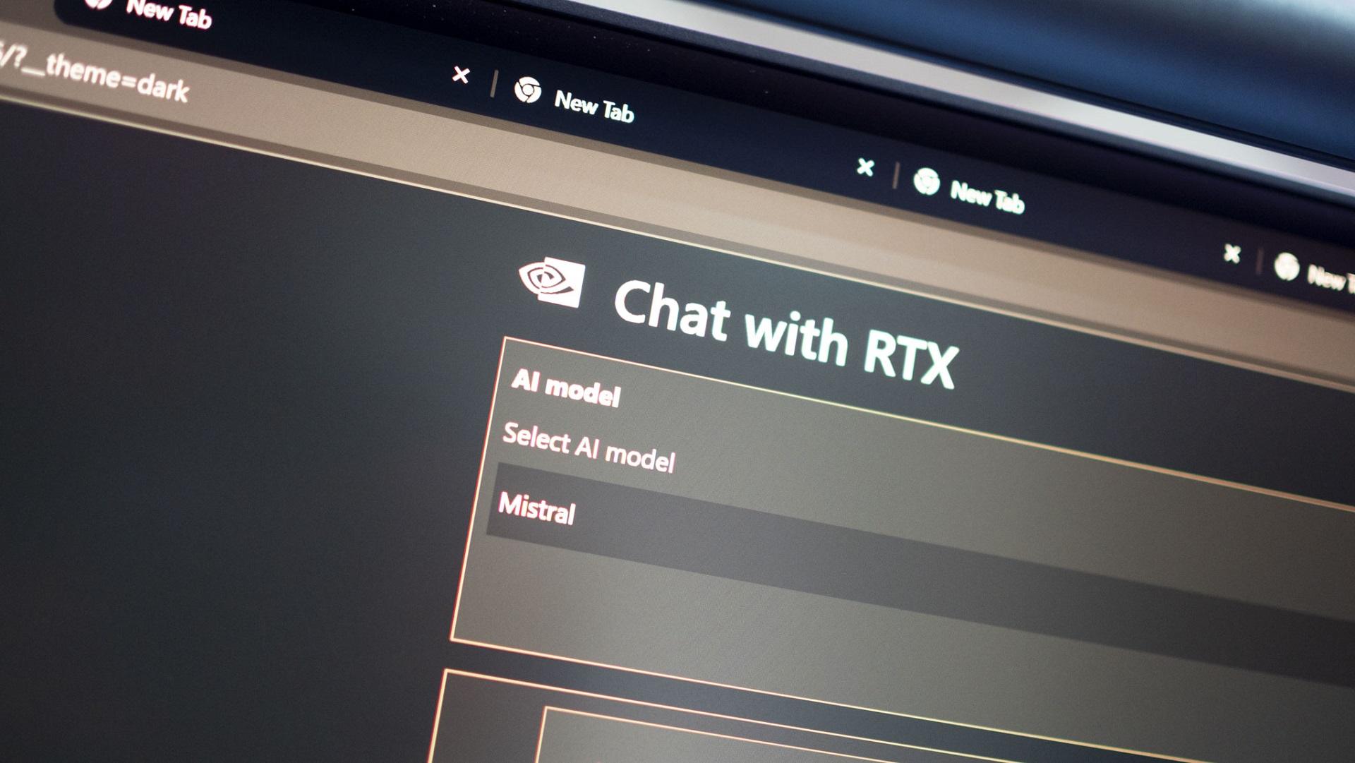 انویدیا از چت بات ویندوزی Chat With RTX رونمایی کرد 
