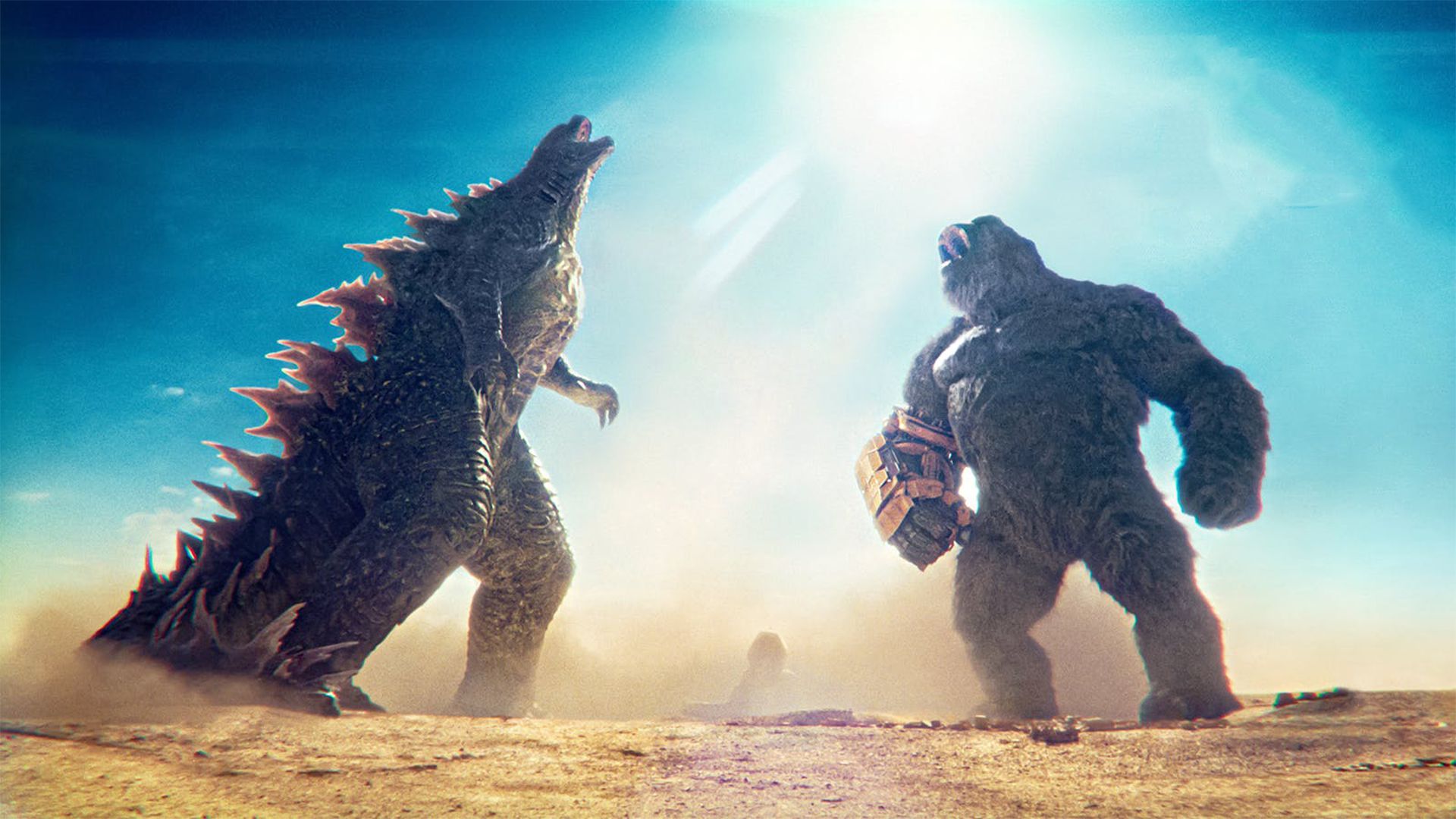 متحد شدن گودزیلا و کینگ کونگ در فیلم Godzilla x Kong: The New Empire