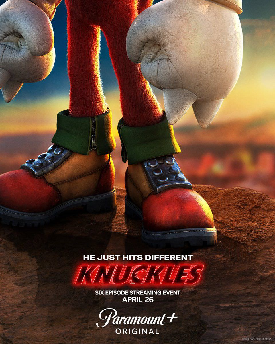 اولین پوستر سریال Knuckles