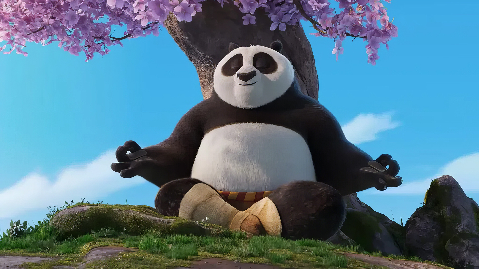 ویدیو انیمیشن Kung Fu Panda 4؛ مدیتیشن با پو