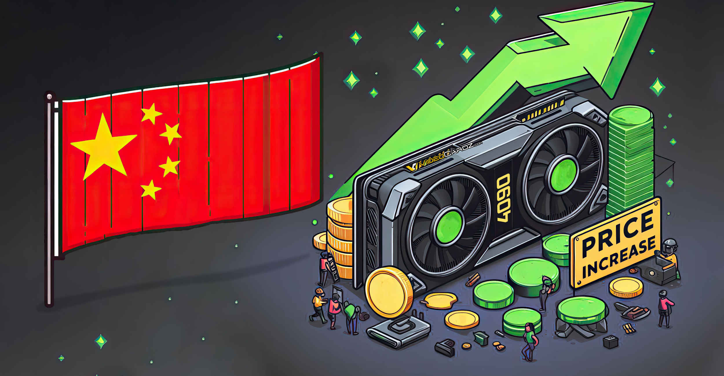 افزایش قیمت کارت گرافیک GeForce RTX 4090 در چین