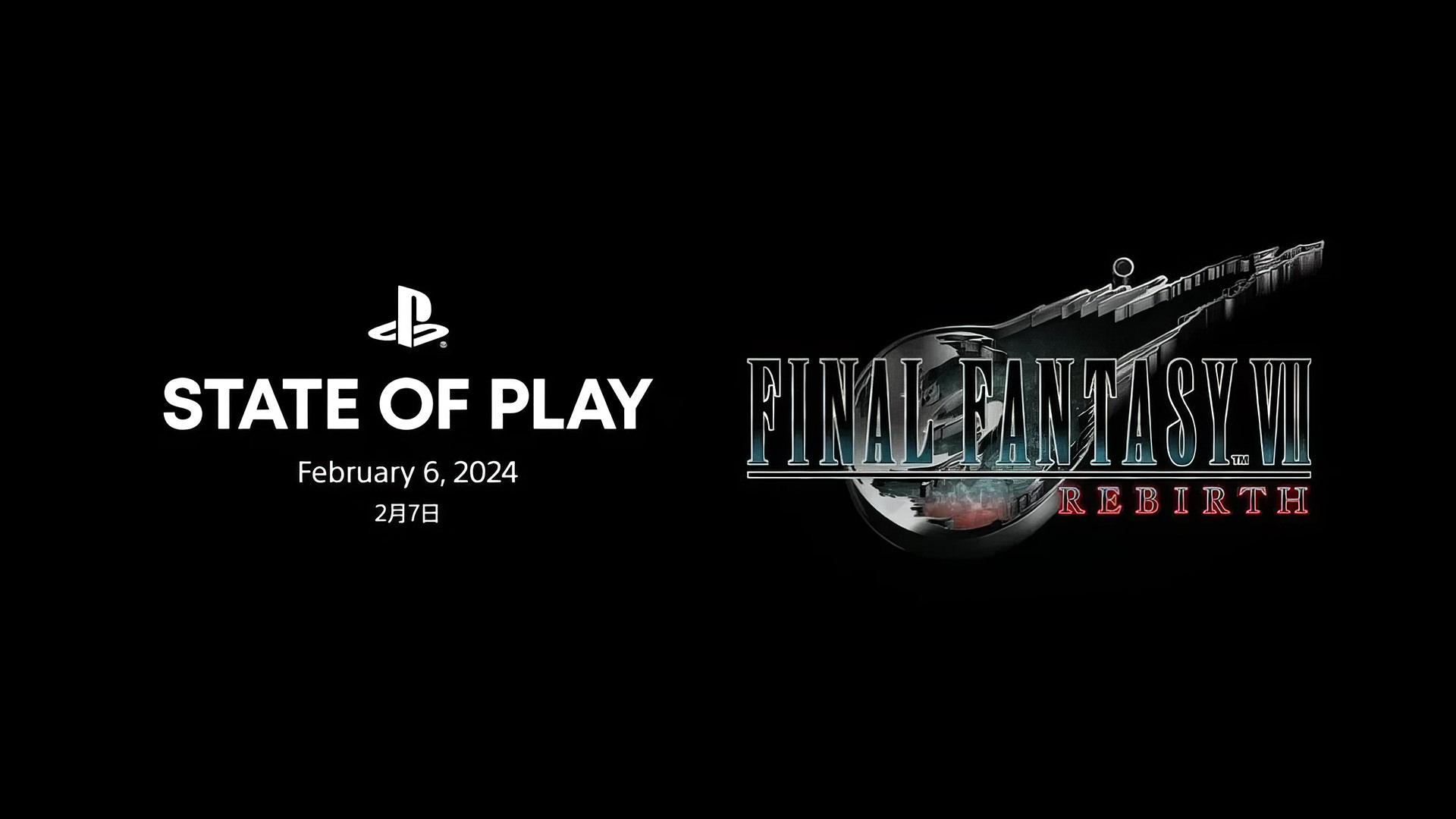 زمان پخش State of Play مختص FF7 Rebirth اعلام شد