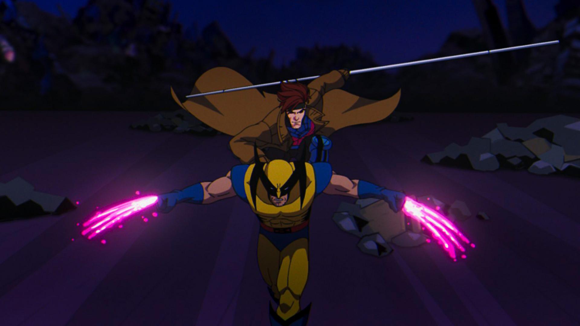 همکاری ولورین و گمبیت در انیمیشن X-Men '97 