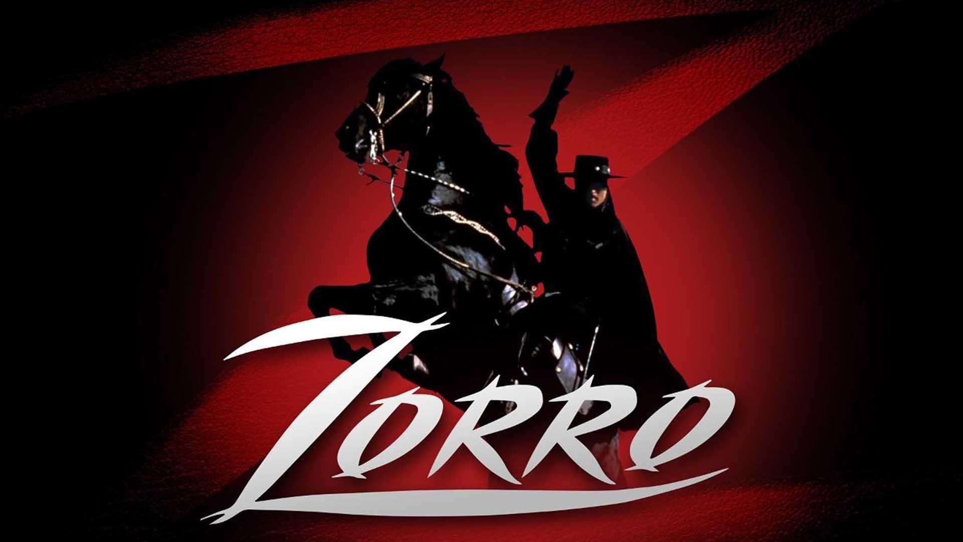 دانکن رگر در نقش زورو در پوستر سریال Zorro