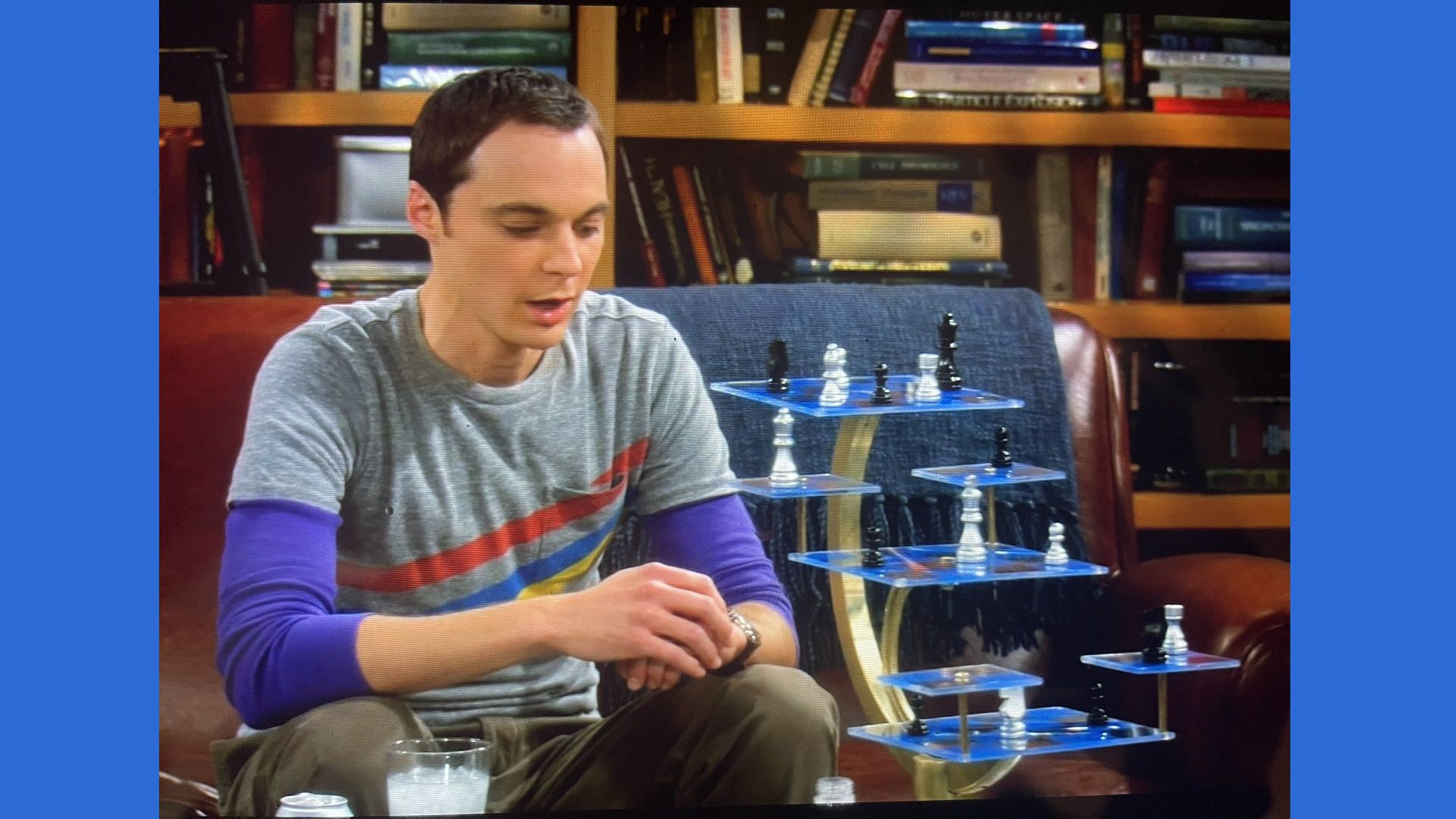 شطرنج شلدن بیگ بنگ تئوری نرد گیک سه بعدی