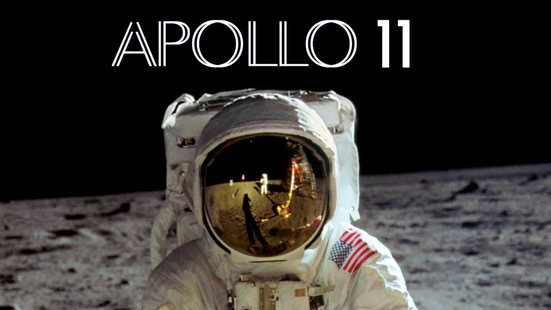 نیل آرمسترانگ روی ماه در مستند Apollo 11