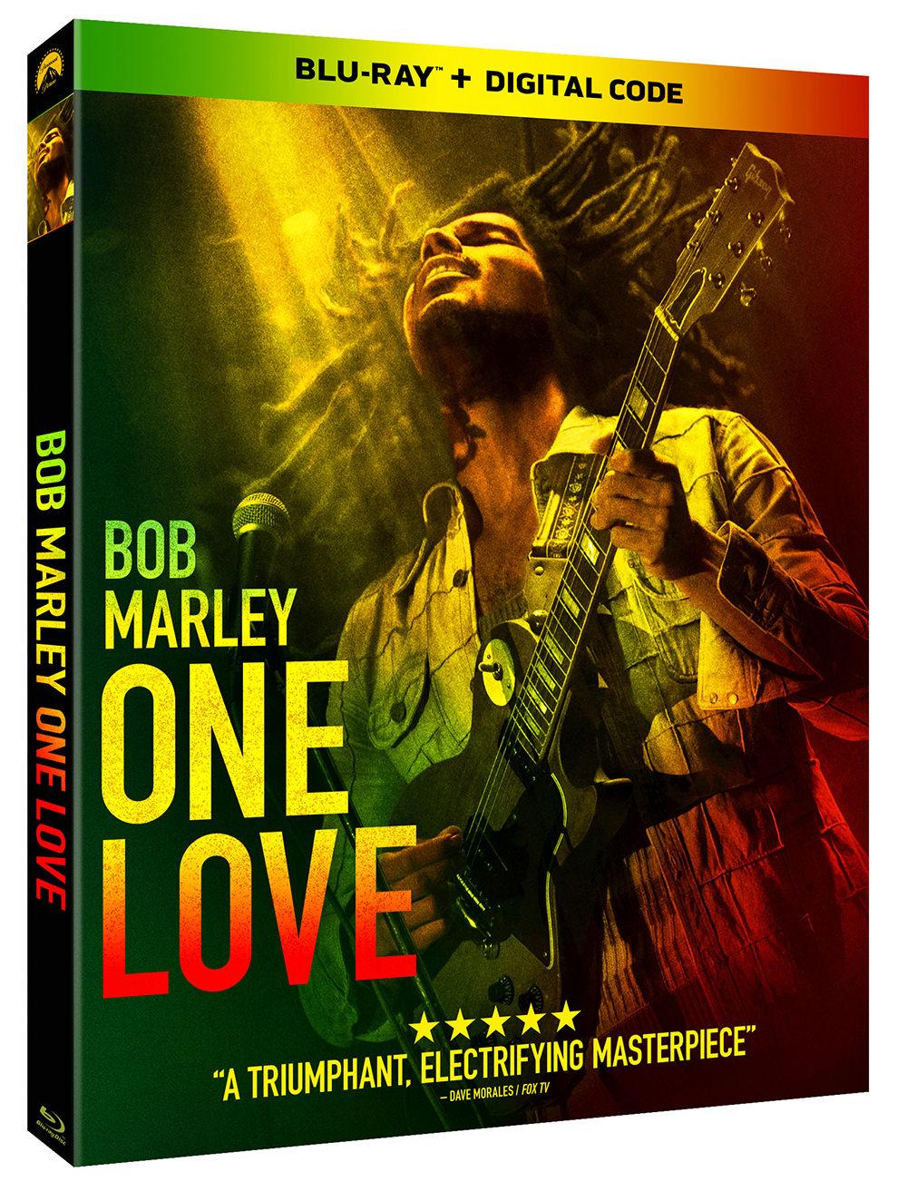 کاور نسخه بلوری فیلم Bob Marley: One Love 