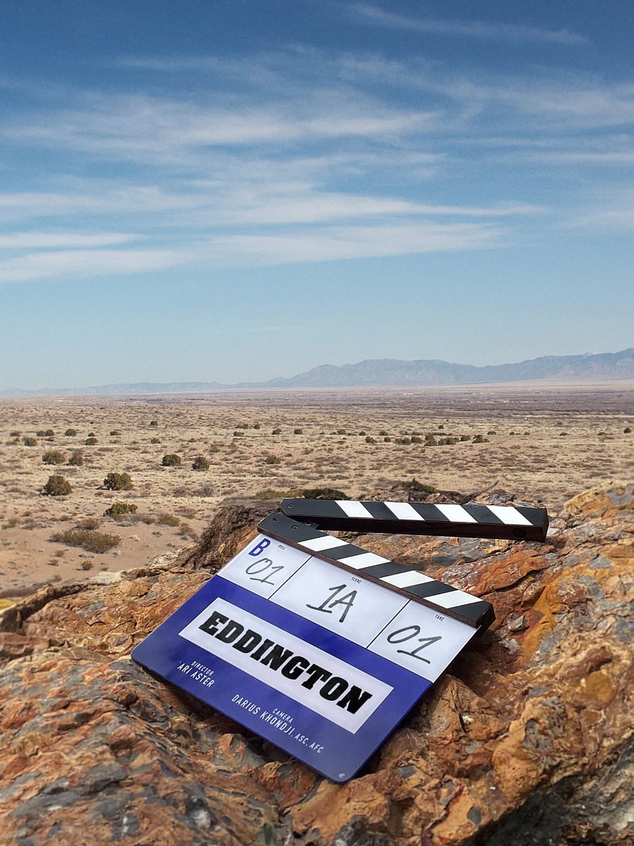 کلاکت فیلم Eddington در اولین روز فیلمبرداری