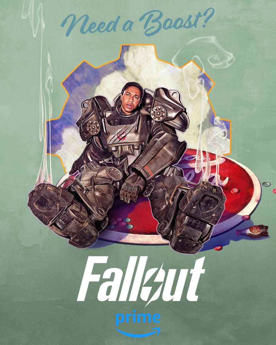پوستر جدید ماکسیموس در سریال Fallout 