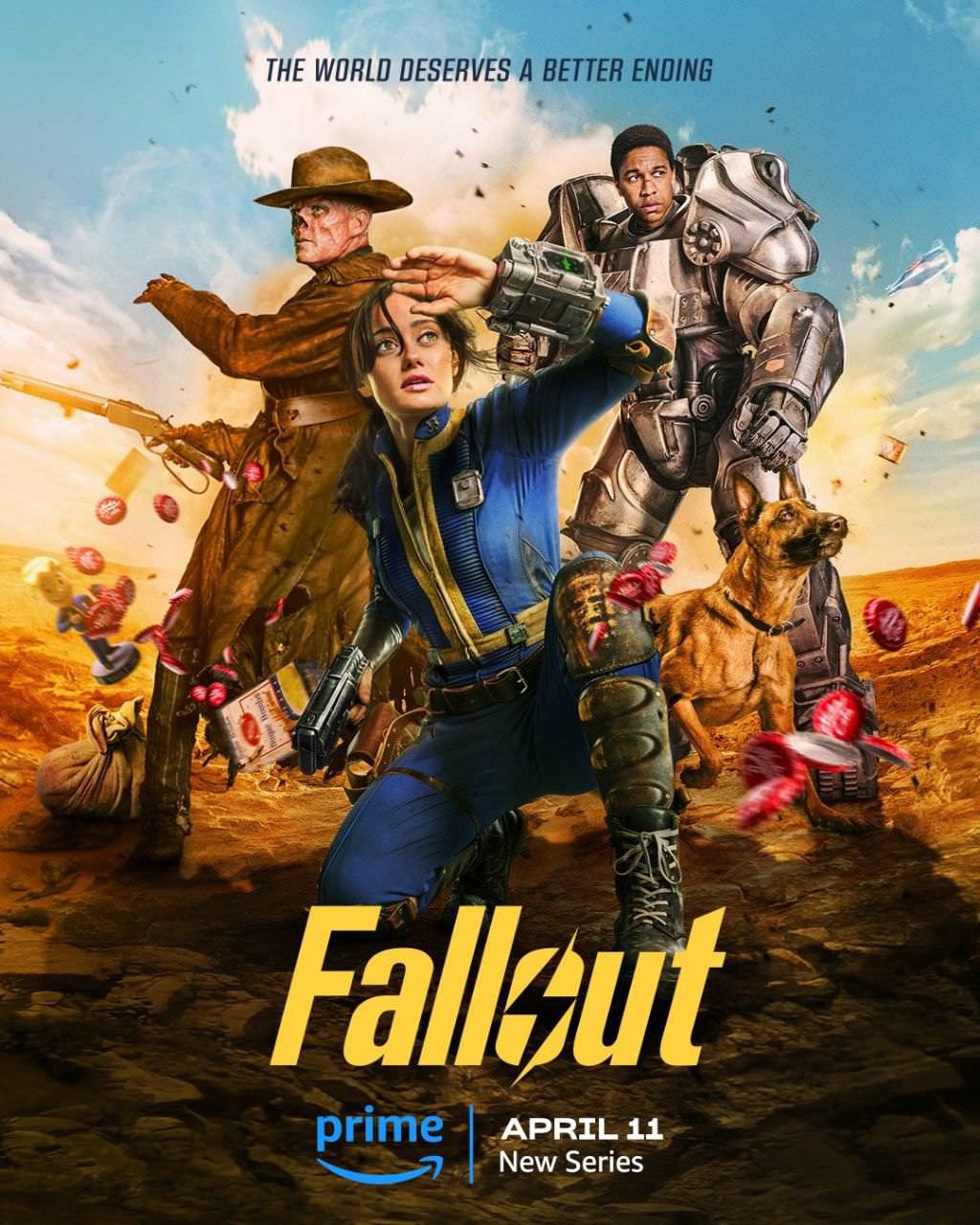 پوستر جدید و رسمی سریال Fallout 