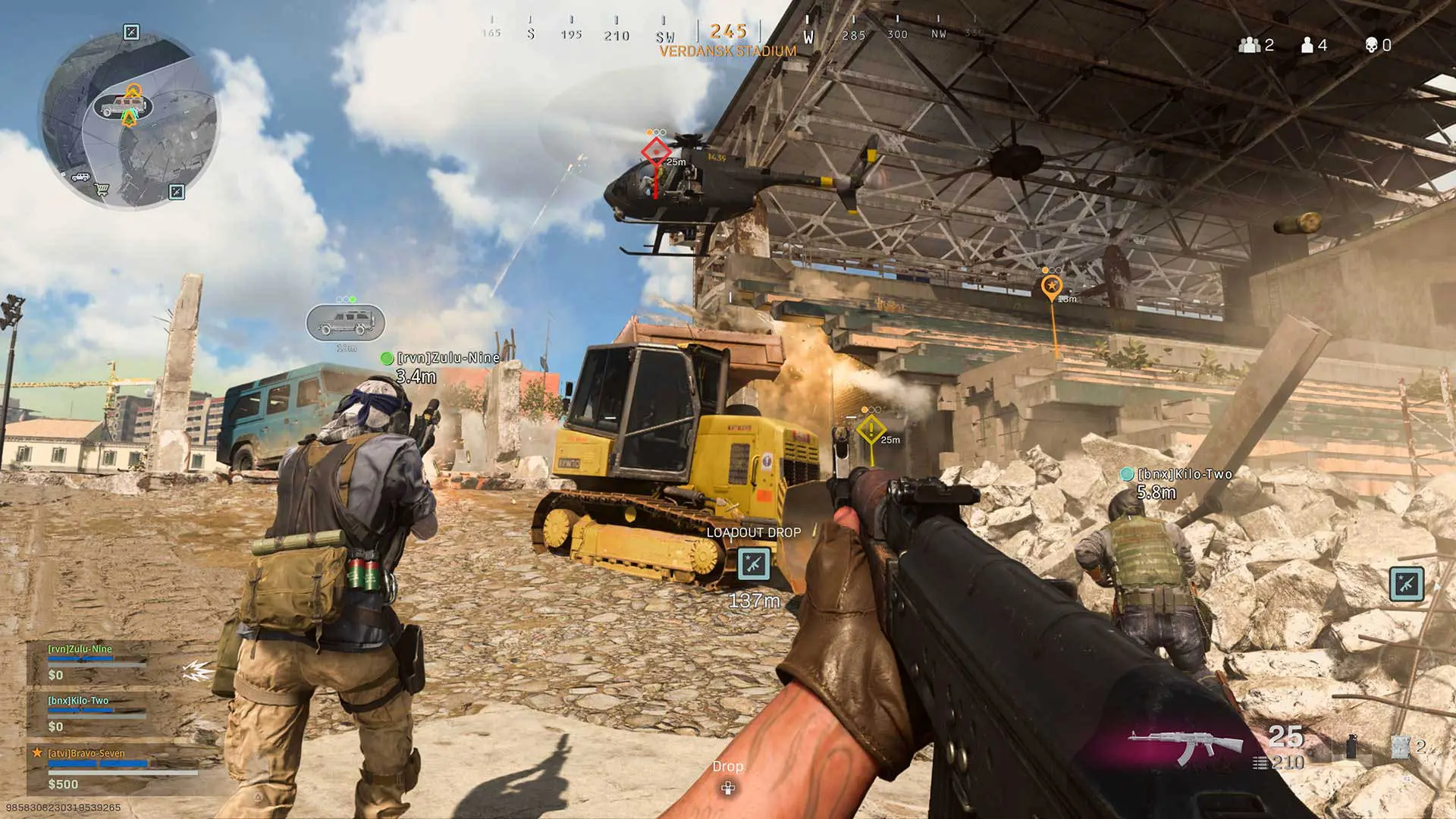 گیم‌پلی بازی Call of Duty: Warzone Mobile