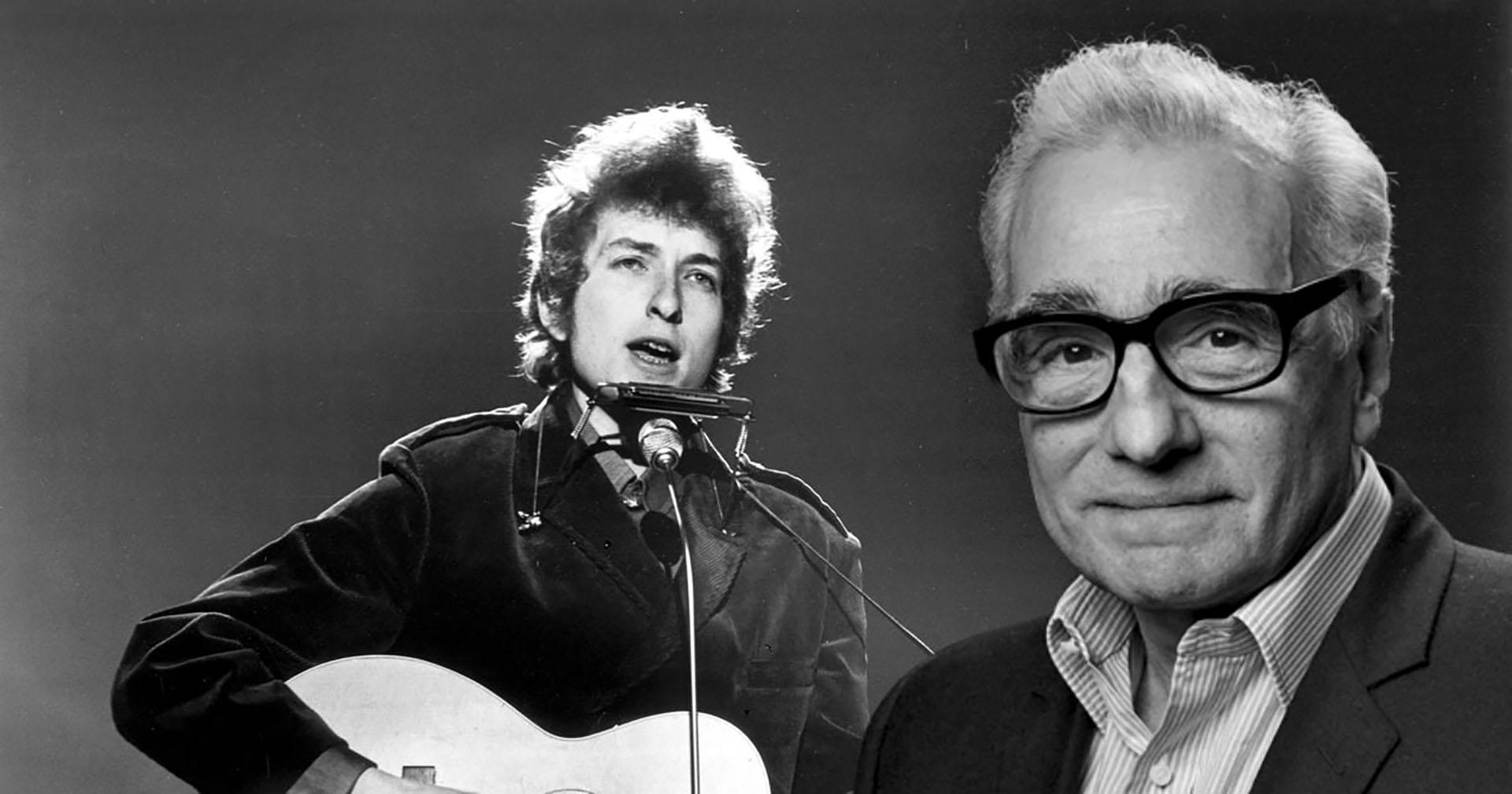مارتین اسکورسیزی و باب دیلن در مستند Rolling Thunder Revue: A Bob Dylan Story by Martin Scorsese